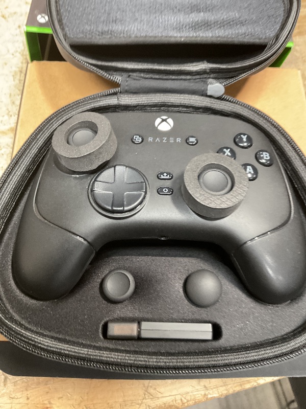 Photo 1 of Razer Wolverine V3 Pro Wireless Gaming Controller: Licensed for Xbox Series X|S, Xbox One, Windows PC - 6 Remappable Buttons - Fast Triggers - Customizable Thumbsticks - Wired Tournament Mode - Black