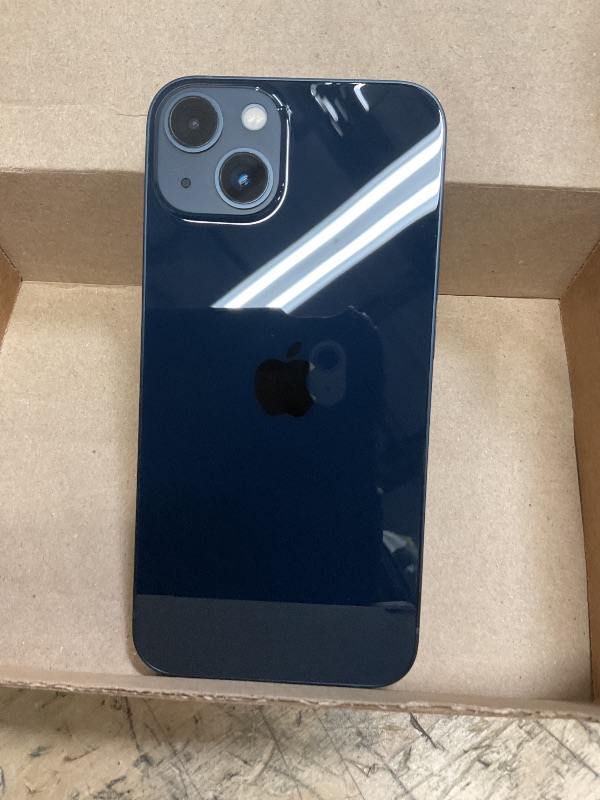 Photo 1 of Apple iPhone 13, 128GB, Midnight - Unlocked (Renewed)**MISSING CHARGER