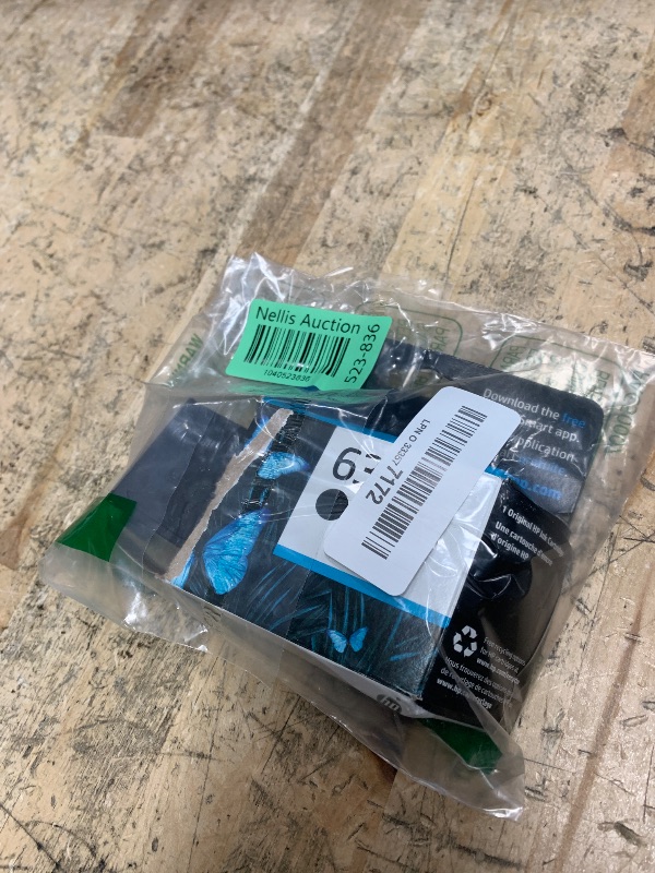 Photo 1 of HP 63 Black Ink Cartridge | Works with HP DeskJet 1112, 2130, 3630 Series; HP ENVY 4510, 4520 Series; HP OfficeJet 3830, 4650, 5200 Series | Eligible for Instant Ink | F6U62AN