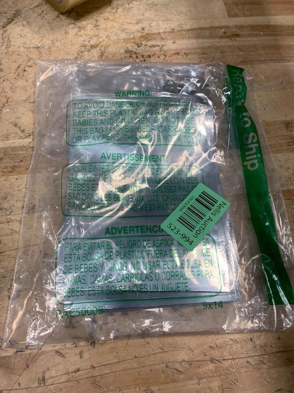 Photo 1 of LOKQING 200 Pack Mylar Bags with Window for Food Storage and Resealable for Small Business Packaging Bag Supplies Great for Party Favor Food Storage (Silver, 5x8Inches)