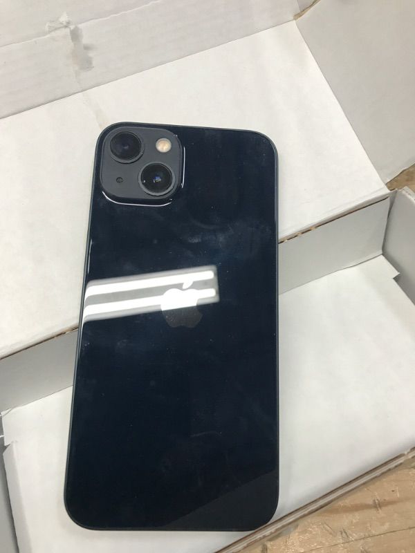 Photo 1 of Apple iPhone 13, 256GB, Midnight - Unlocked (Renewed)