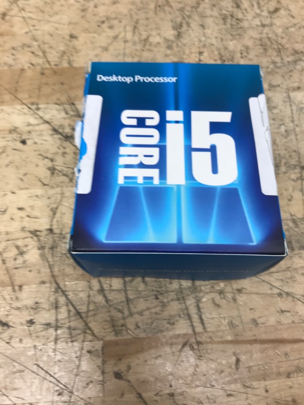 Photo 1 of Intel Core i5-9400 Desktop Processor 6 Cores 2. 90 GHz up to 4. 10 GHz Turbo LGA1151 300 Series 65W Processors BX80684I59400