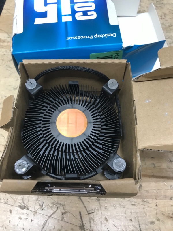 Photo 1 of Intel Core i5-9400 Desktop Processor 6 Cores 2. 90 GHz up to 4. 10 GHz Turbo LGA1151 300 Series 65W Processors BX80684I59400