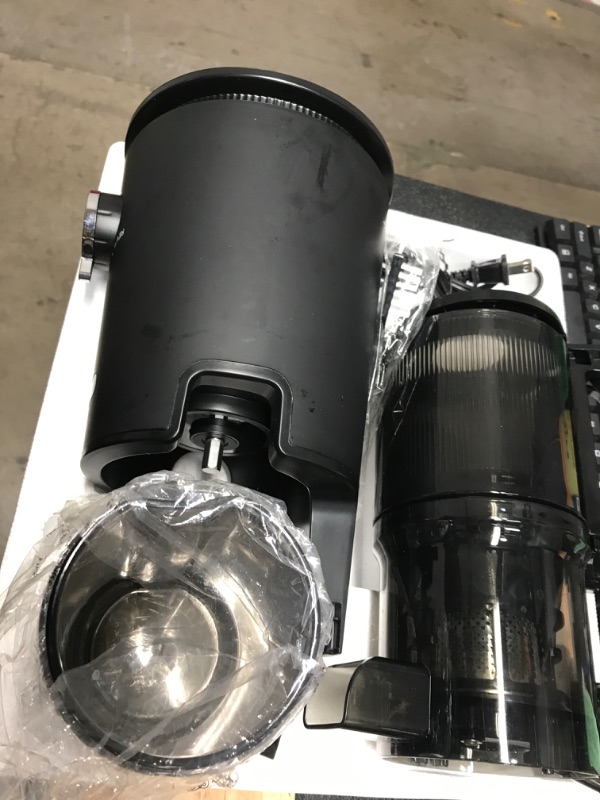 Photo 1 of Juicer Machines, ECOSELF Cold Press Juicer with 4.35" Large Feed Chute Fit Whole Fruits & Vegetables, Juicer Machine Self Feeding Effortless for Batch Juicing, High Juice Yield, Easy to Clean.0.

