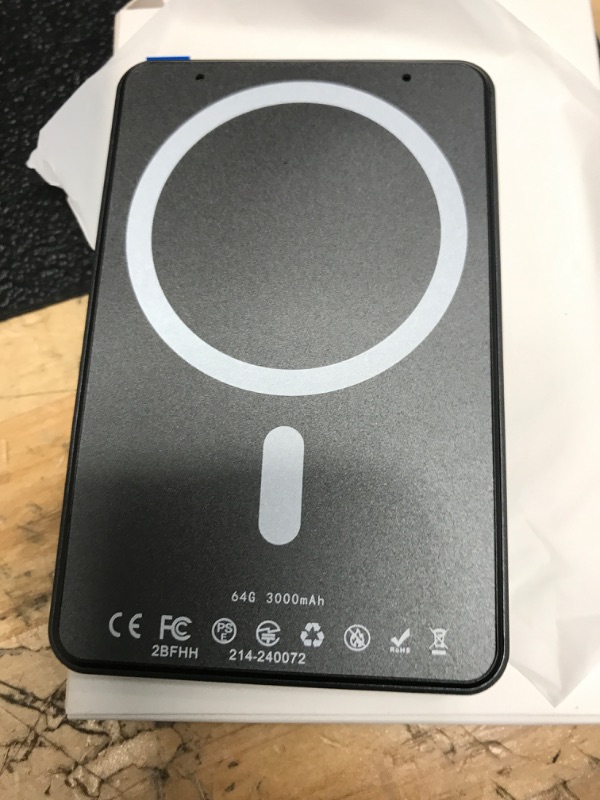 Photo 1 of AI Voice Recorder - Record,Transcribe,Charge 3 in 1,Support 107 Languages,Avoid Missing Meeting Highlights,64 GB,ChatGPT Driven AI Summarization,App Control,Mind Mapping,Bluetooth Distance 50ft