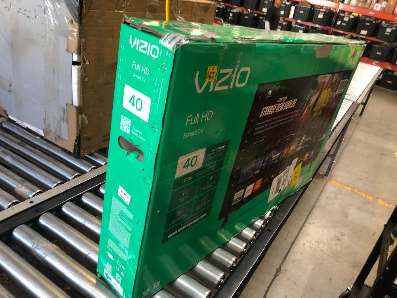 Photo 1 of VIZIO 40-inch Full HD 1080p Smart TV with DTS Virtual: X, Alexa Compatibility, Google Cast Built-in, Bluetooth Headphone Capable