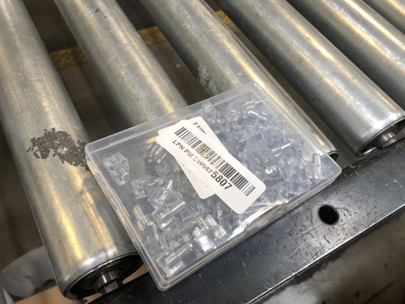 Photo 1 of Clear Plastic Shelf Support Pegs - 5mm Cabinet Shelf Pins (50 Pieces)