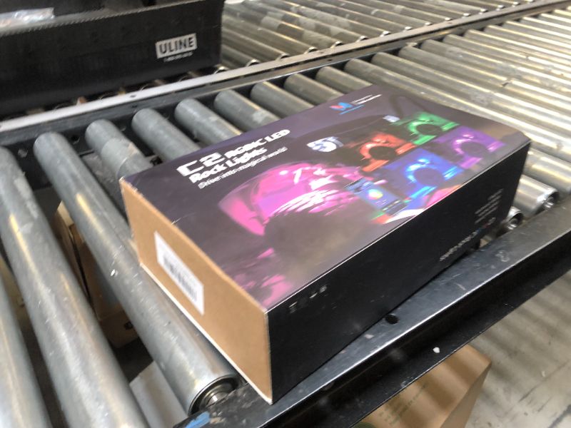 Photo 1 of MICTUNING C2 Max RGB+IC Chasing Color LED Rock Lights - 8 Pods Underglow Lighting Kit, Dynamic Lighting Modes, Extensible Up to 24 Pods with Stable APP Control, IP68 Waterproof, DIY Effect