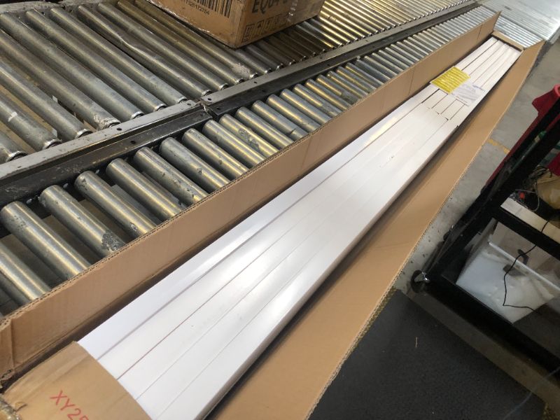 Photo 1 of CNSUNWAY 8FT LED Bulbs, 45W 5400LM Super Bright, 5000K Daylight, T8 T10 T12 LED Tube Lights, FA8 Single Pin Lights, Frosted Cover, Ballast Bypass, Fluorescent Light Bulbs Replacement (25 Pack)