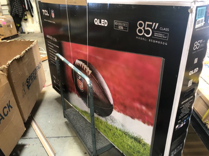 Photo 1 of -FACTORY SEALED- TCL 85 Inch Class QM8 4K QLED Smart TV - 85QM850G
