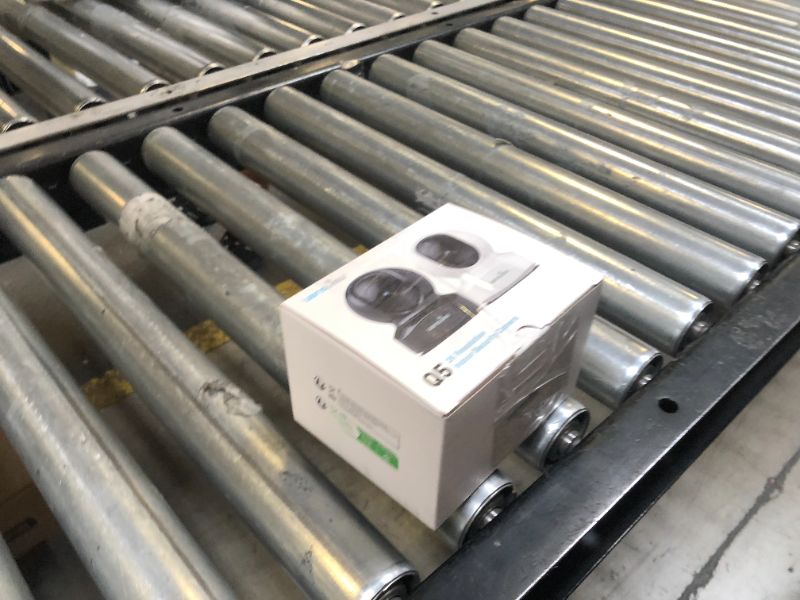 Photo 1 of Wansview Security Camera Indoor, 360 Degree WiFi Home Security Cameras for Pet/Dog/Nanny, 2 Way Audio Night Vision, Works with Alexa, with TF Card Slot and Cloud, 2.4Ghz, Q5 (Black, 3MP)