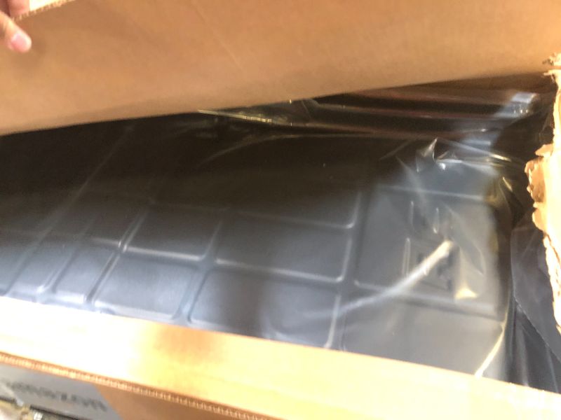 Photo 1 of Rough Country Truck Bed Cargo Storage Tray - Fits All Popular Pickup Trucks, Organizer with Slide Out Design for Easy Tailgate Access, Black