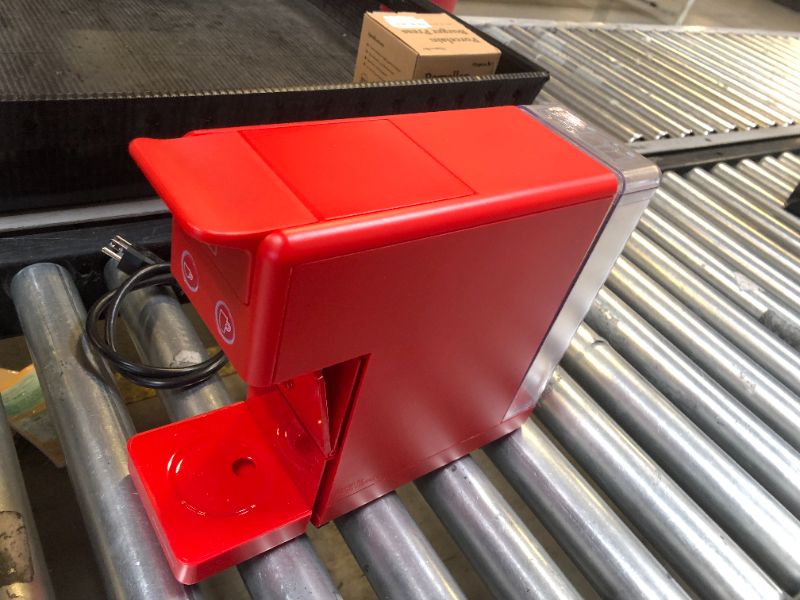 Photo 1 of Illy Y3.3 Espresso Machine, Single Serve Coffee Machine for IperEspresso Capsules, Single Cup Espresso Maker (Red)