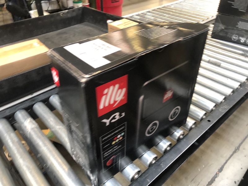 Photo 1 of Illy Y3.3 Espresso Machine, Single Serve Coffee Machine for IperEspresso Capsules, Single Cup Espresso Maker (Red)