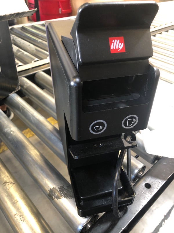 Photo 1 of Illy Y3.3 Espresso Machine, Single Serve Coffee Machine for IperEspresso Capsules, Single Cup Espresso Maker (BLACK)
