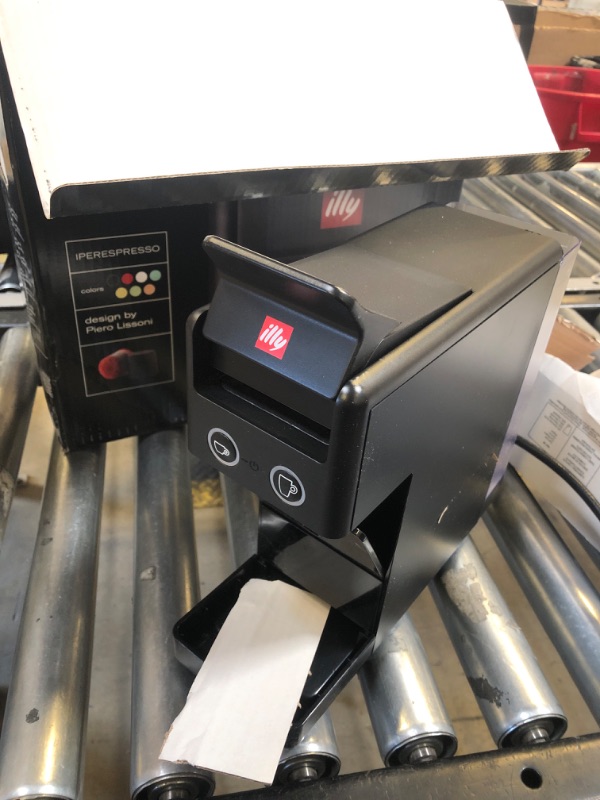 Photo 1 of Illy Y3.3 Espresso Machine, Single Serve Coffee Machine for IperEspresso Capsules, Single Cup Espresso Maker (WHITE)
