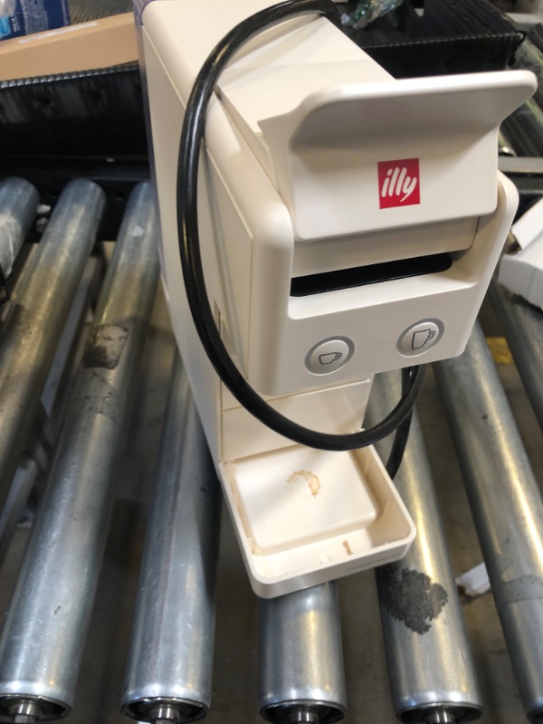 Photo 1 of Illy Y3.3 Espresso Machine, Single Serve Coffee Machine for IperEspresso Capsules, Single Cup Espresso Maker (WHITE)

