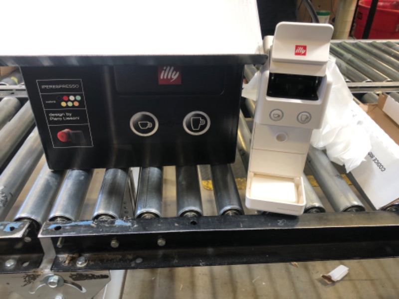 Photo 1 of Illy Y3.3 Espresso Machine, Single Serve Coffee Machine for IperEspresso Capsules, Single Cup Espresso Maker (Amalfi Blue)
