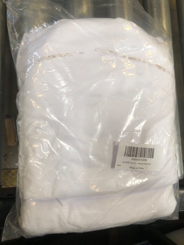 Photo 1 of TABLE CLOTHES SET OF 2 WHITE 