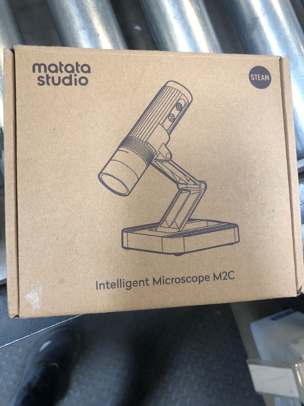 Photo 1 of M2C Handheld Digital Microscope, 50X-1000X Portable USB Microscope 1080P HD with Adjustable Stand, Mini Coin Scope Camera Magnifier Compatible with iPhone Android iPad & PC