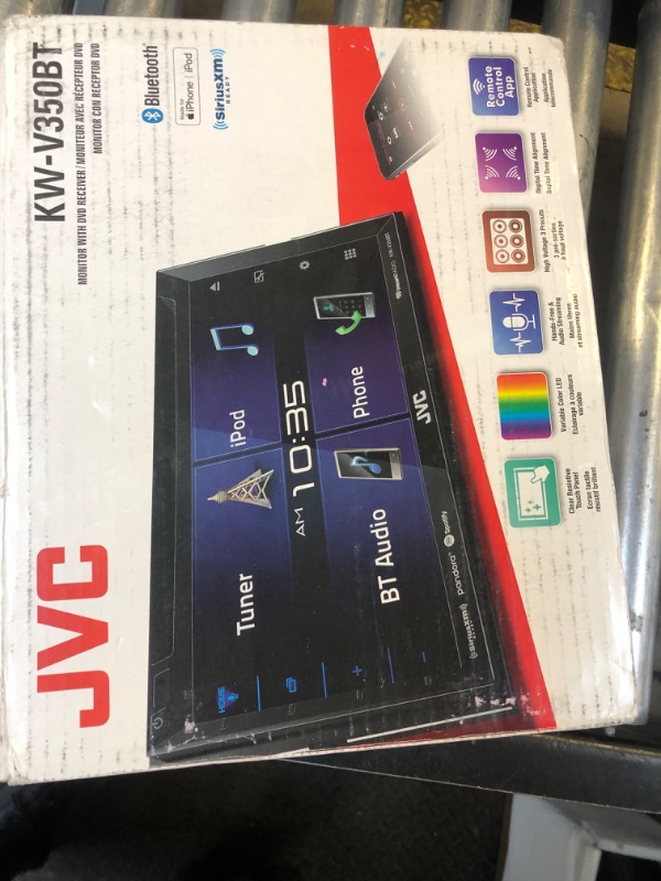 Photo 1 of JVC KW-V350BT Multimedia Receiver with Bluetooth