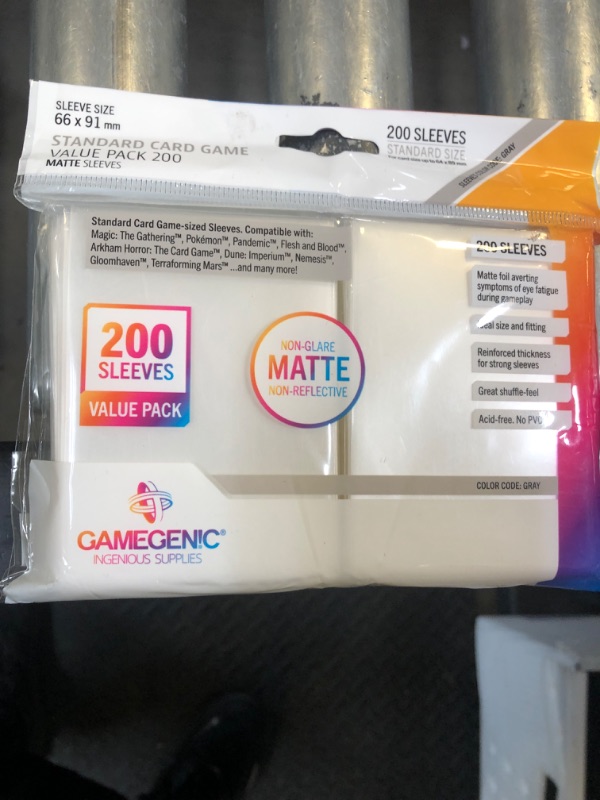 Photo 1 of Value Pack Standard Matte Sleeves