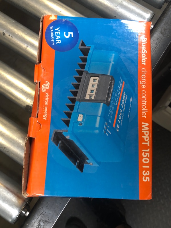 Photo 1 of Victron Energy SmartSolar MPPT Solar Charge Controller (Bluetooth) - Charge Controllers for Solar Panels - 150V 35 amp 12/24/36/48-Volt