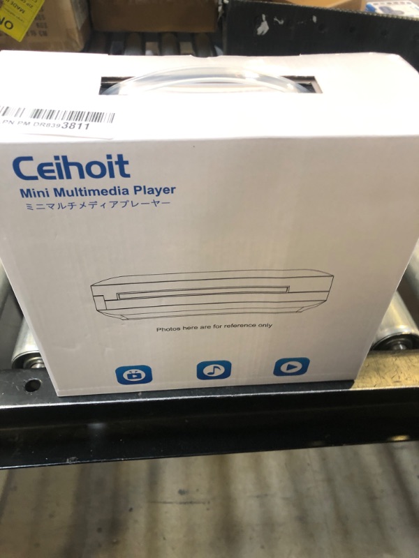 Photo 1 of Ceihoit Mini HD DVD Player, CD Players for Home, DVD Players for TV, HDMI and RCA Cable Included, Up-Convert to HD 1080p, All Region, Breakpoint Memory, Built-in PAL/NTSC, USB 2.0