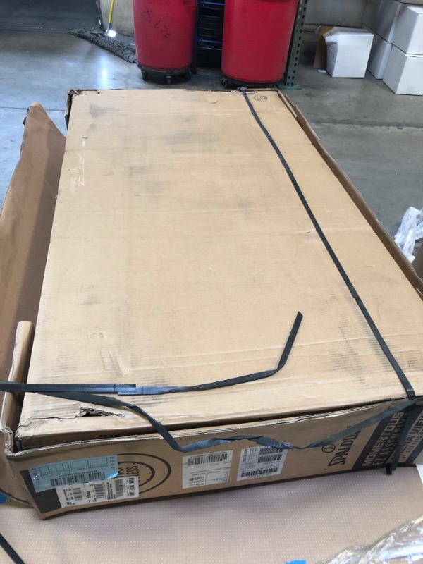 Photo 1 of Spalding Momentous EZ Assembly 54" Clear View Acrylic Portable Basketball Hoop