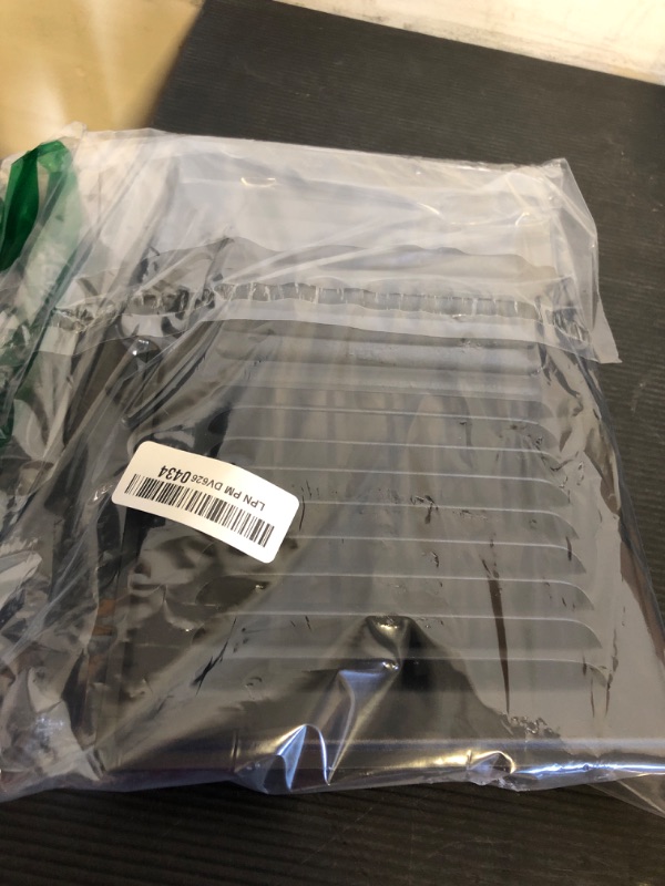 Photo 1 of Shoemaker Manufacturing, Black, 6x10, Premium Floor Register, All Steel Heavy Duty Vent Cover
