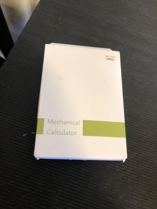 Photo 1 of Mr. Pen- Mechanical Switch Calculator, 12 Digits Large LCD Display, Sky Blue Calculator Big Buttons, Mechanical Calculator, Calculators Desktop Calculator, Cute Calculator, Aesthetic Calculator