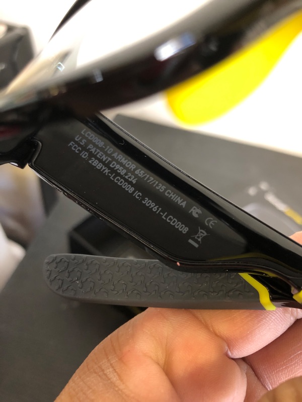 Photo 1 of Lucyd Armor Smart Safety Glasses for Men & Women, TR90 Frame, Bluetooth Smart Safety Glasses with Light Adaptive Lenses, Open Ear Speakers & Microphone - ANSI Z87.1 (Standard)