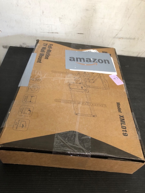 Photo 1 of USX Mount Full Motion TV Wall Mount for 42-85 inch, TV Mount Swivel and Tilt,Wall Mount Bracket with Dual Articulating Arms Up to 132lbs, VESA 600x400mm, 16" Wood Studs, UL Listed XML019