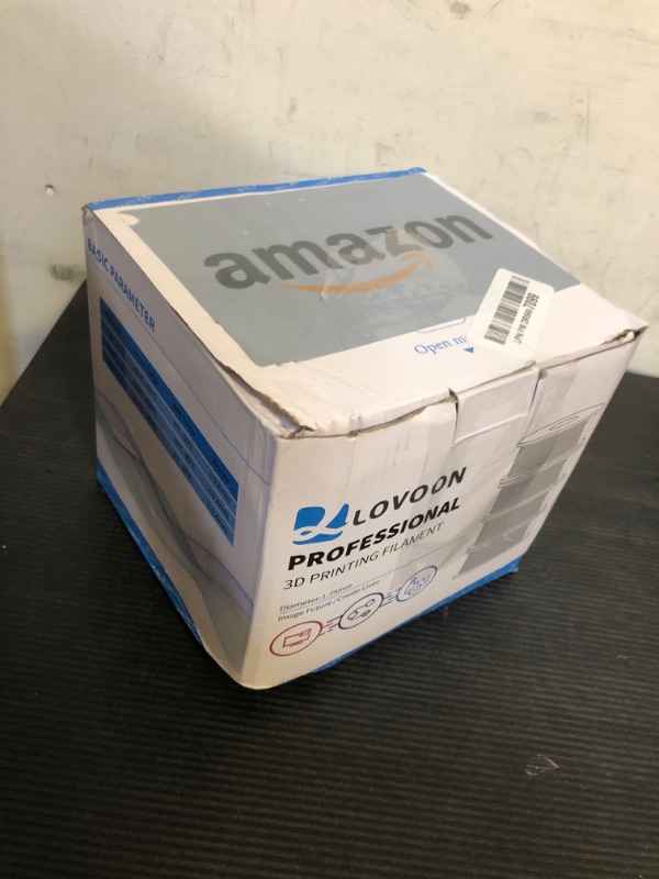 Photo 1 of LOVOON 3D PLA Filament 1.75mm Bundle Sparkle in Sunlight Filament Glitter, Burnt Titanium 3D Printer Filament, Galaxy red/Purple Blue/Blue/Green, Galaxy Bundle, 0.8KG(200g*4 Spools)/Bundle