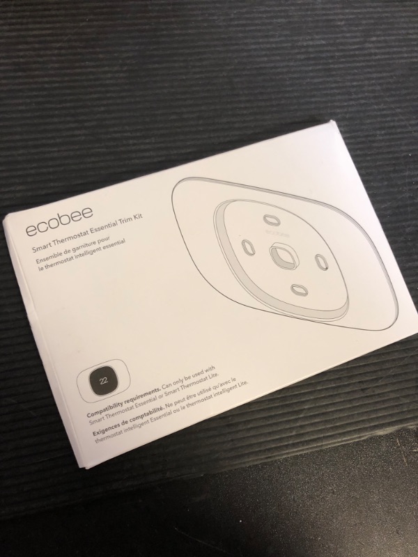 Photo 1 of ecobee Trim Plate - Made for ecobee Smart Thermostat Essential - Programmable WiFi Thermostat Accessory