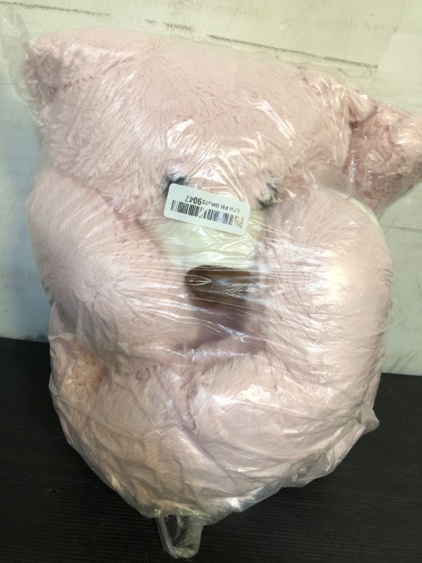 Photo 1 of HollyHOME Teddy Bear Stuffed Animal Plush Giant Teddy Bears with Footprints Big Bear 36 inch Pink