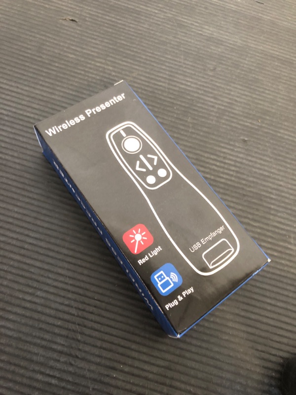Photo 1 of 2-in-1 USB Type C Presentation Clicker Wireless Presenter Remote for PowerPoint, Powerpoint Clicker with Volume Control PowerPoint Slide Advancer for Mac, Computer, Laptop-E600