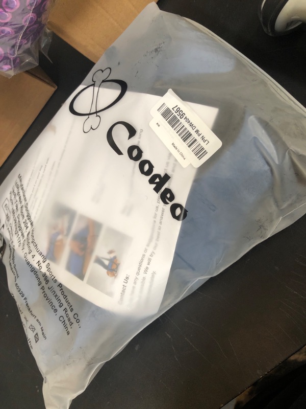 Photo 1 of Coodeo Dog Lift Harness, Support & Recovery Sling, Pet Rehabilitation Lifts Vest Adjustable Breathable Straps for Old, Disabled, Joint Injuries, Arthritis, Paralysis Dogs Walk (XXLarge)