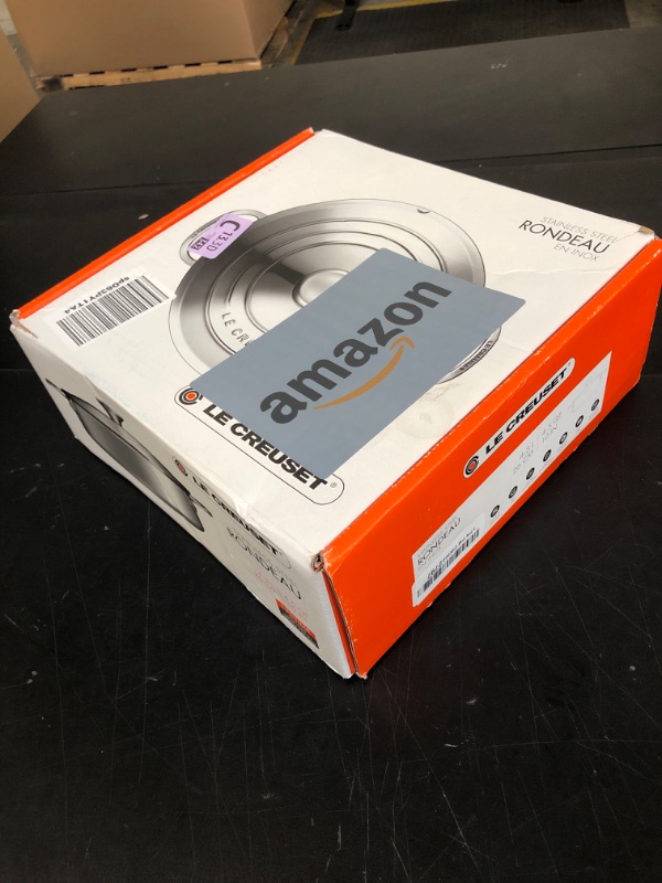 Photo 1 of Le Creuset Tri-Ply Stainless Steel Rondeau Pan, 4.5 Quart