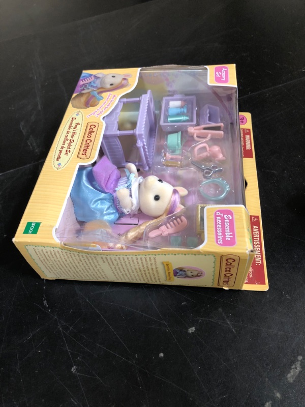 Photo 1 of Calico Critters Pony's Hair Stylist Set, Dollhouse Playset with Figure and Accessories