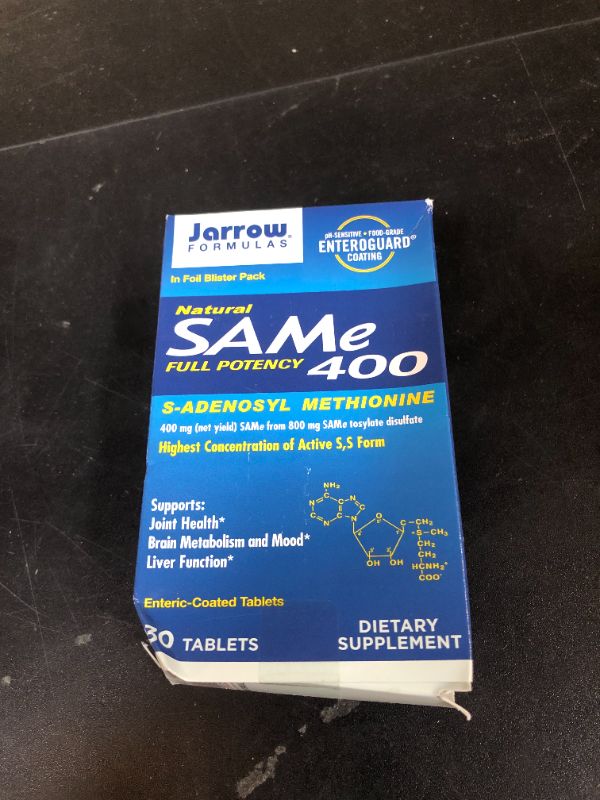 Photo 1 of JARROW FORMULAS Sam-E 400 MG, 30 CT