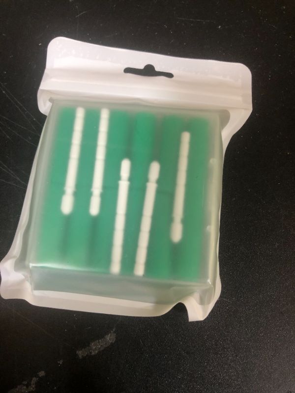 Photo 1 of Aligner Chewies, 12-Pack Medical Grade Silicone Orthodontic Chompers Aligner Trays Seaters Chewies for Invisalign Aligners(Green)