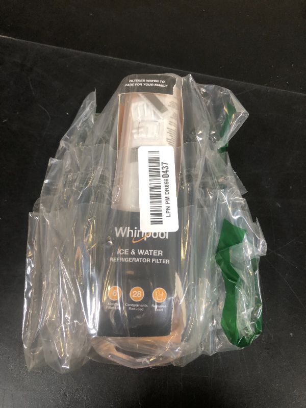 Photo 1 of Whirlpool Refrigerator Ice and Water Filter 1 - WHR1RXD1, Single-Pack, Purple
