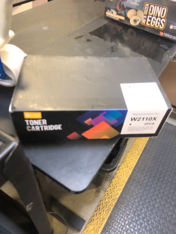 Photo 1 of 206X Black High Yield Toner Cartridge (with Chip) Compatible Replacement for HP 206X 206A W2110X W2110A Black Toner for Color Pro MFP M283fdw M283cdw M255dw M255 M282 M283 Printer (2 Pack)