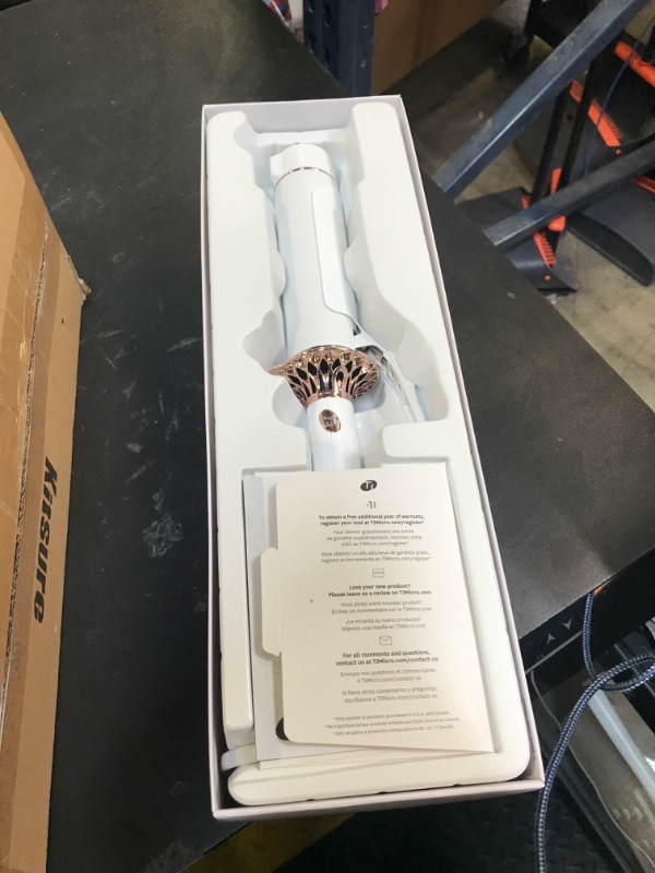 Photo 1 of T3 BodyWaver Professional 1.75" Curling and Styling Iron with 5 Heat Settings and Custom Blend Ceramic Barrel for Big, Bold Waves