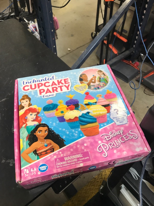 Photo 1 of Wonder Forge Disney Princess Enchanted Cupcake Party Game - Exciting Matching Game | Fun for Kids & Adults | Ideal for Disney Princesses Enthusiasts | Two Game Modes | Gaming Experience