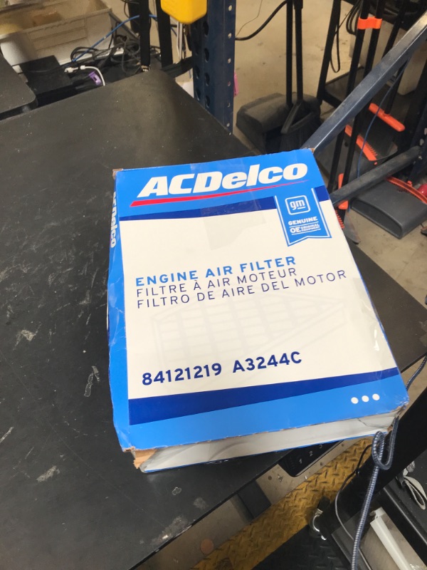 Photo 1 of ACDelco GM Original Equipment A3244C (84121219) Air Filter