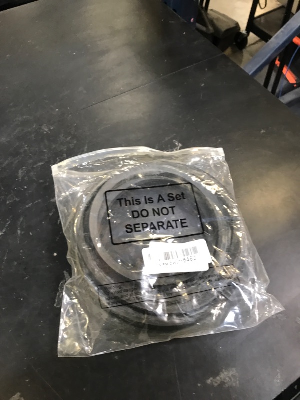 Photo 1 of Mudder 144959 Replacement Lawn Mower Belt Drive Deck Belt Compatible with Craftsman Poulan Husqvarna CT2050C GTH220 LT150 LTH145 PP1846 TP1946A Replacement for 532144959, 1/2 Inch x 95-1/2 Inch