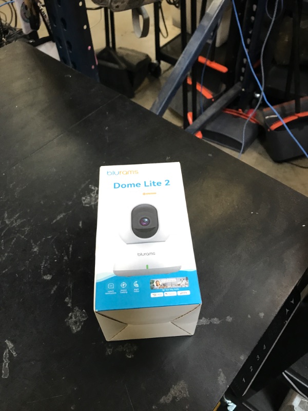 Photo 1 of blurams Indoor Camera 2K, Cameras for Home Security 5GHz, 360° Pet Camera w/Motion Tracking, Phone App, 2-Way Audio, IR Night Vision, Siren, Works with Alexa & Google Assistant