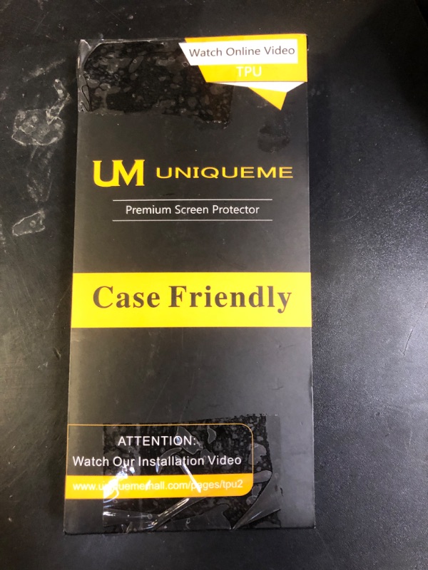 Photo 1 of UniqueMe [2+2 Pack] Compatible with Samsung Galaxy Note 20 Ultra 6.9 inch Soft TPU Screen Protector ?Not Glass? and Camera Lens Protector,HD Clarity [Case Friendly][Bubble Free] [Anti-slip tool]